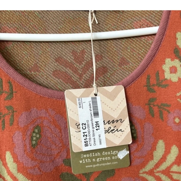 Gudrun Sjoden NWT Sine Dress L - Picture 2 of 12